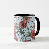 Florence patroon 3 mok (Voorkant rechts)