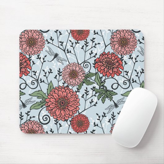 Florence patroon 3 muismat (Met muis)