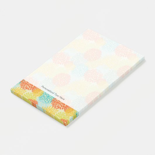 Florence patroon 3 post-it® notes (Schuin)