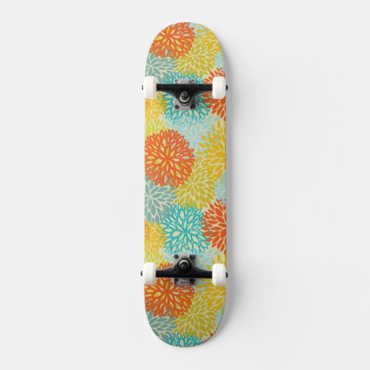 Florence patroon 3 skateboard (Voorkant)
