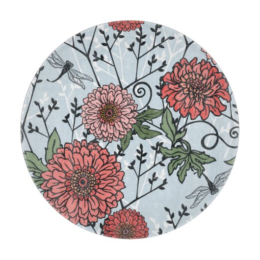 Florence patroon 3 snijplank (Voorkant)