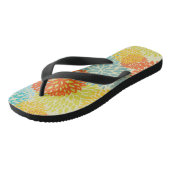 Florence patroon 3 teenslippers (Schuin)