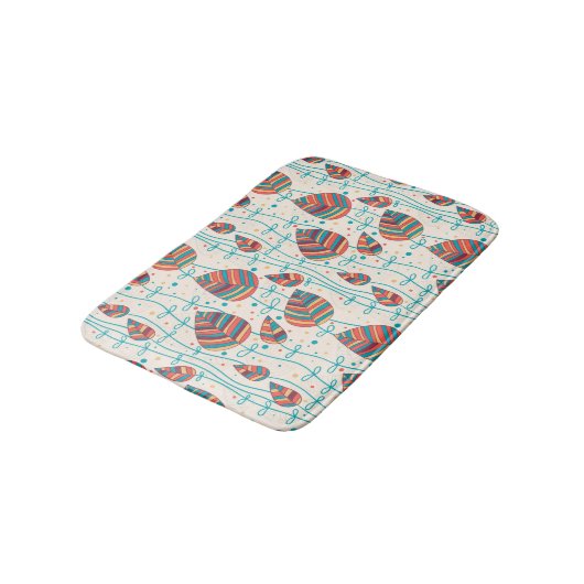 Florence patroon 5 badmat (Gekanteld)