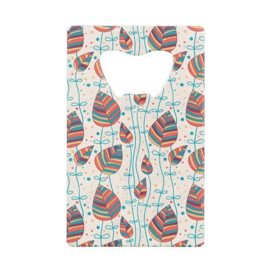 Florence patroon 5 creditkaart flessenopener (Voorkant)