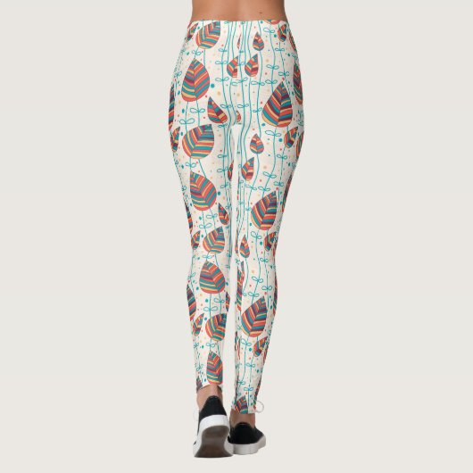 Florence patroon 5 leggings (Achterkant)