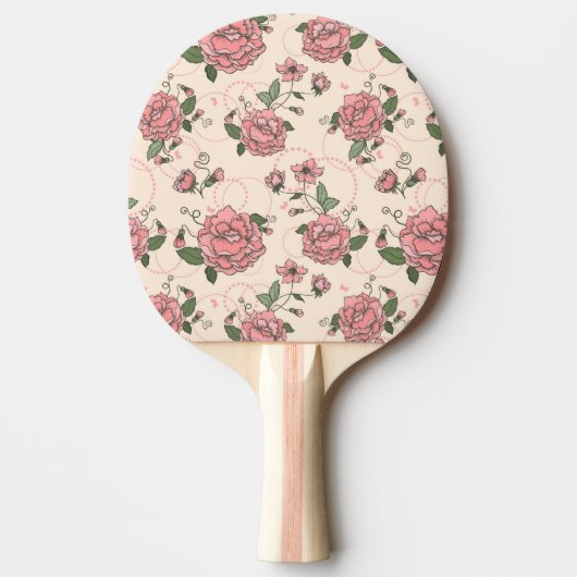 Florence patroon 5 tafeltennisbatje (Voorkant)