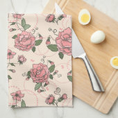 Florence patroon 5 theedoek (Quarter Fold)