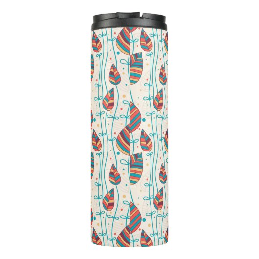 Florence patroon 5 thermosbeker (Achterkant)