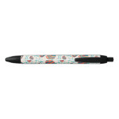 Florence patroon 5 zwarte inkt pen (Achterkant)