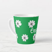 Florence-patroon Ierse groene douanenaam Latte Mok (Linkerhoek)