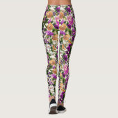Florence:  patroon in de openlucht leggings (Achterkant)