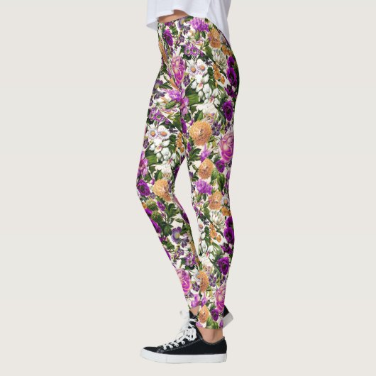 Florence:  patroon in de openlucht leggings (Links)