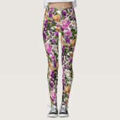 Florence:  patroon in de openlucht leggings (Voorkant)