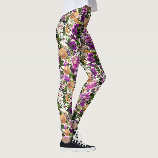 Florence:  patroon in de openlucht leggings (Rechts)