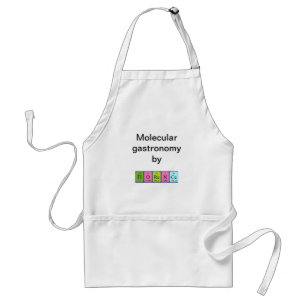 Florence periodieke table name apron standaard schort