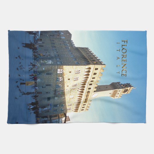 Florence - Piazza della Signoria Theedoek (Horizontaal)