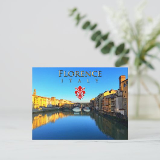 Florence - Ponte Vecchio Briefkaart (Staand voorkant)