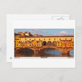 Florence - Ponte Vecchio Briefkaart (Voorkant / Achterkant)