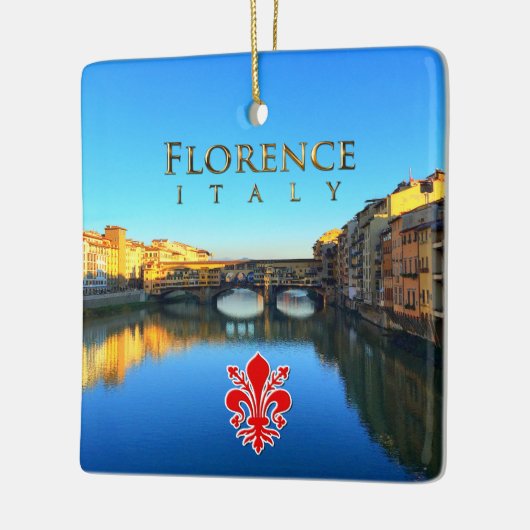 Florence - Ponte Vecchio Keramisch Ornament (Links)