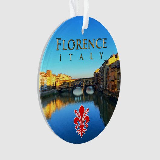 Florence - Ponte Vecchio Ornament (voorkant)