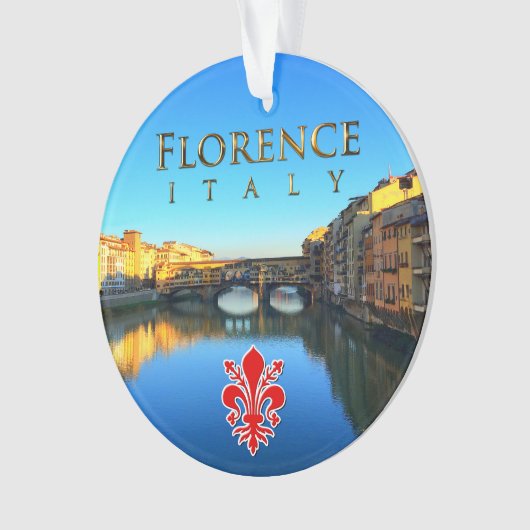 Florence - Ponte Vecchio Ornament (voorkant)