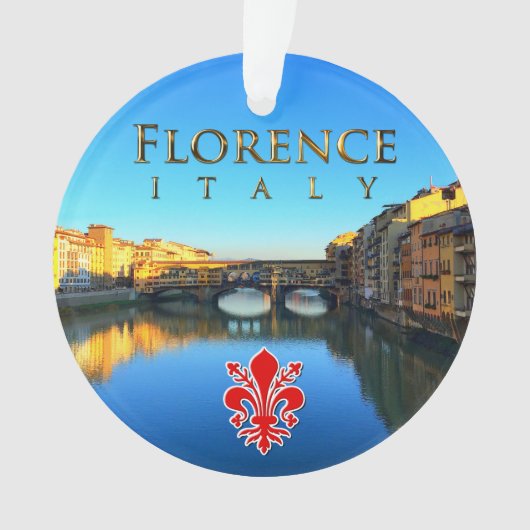Florence - Ponte Vecchio Ornament (voorkant)