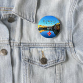 Florence - Ponte Vecchio Ronde Button 5,7 Cm (In situ)