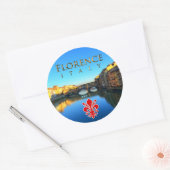 Florence - Ponte Vecchio Ronde Sticker (Envelop)