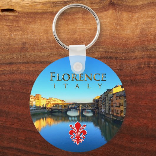 Florence - Ponte Vecchio Sleutelhanger (Voorkant)