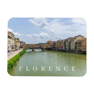 Florence Ponte Vecchio uitzicht koelkastmagneet Magneet