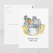 Florence Price Briefkaart (Voorkant / Achterkant)