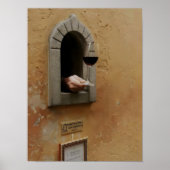 Florence Print Wine Glass Print Florence Wine Wind (Voorkant)