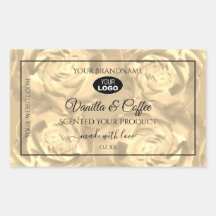 Florence Product Label Beige Rozen Cream Colors Lo