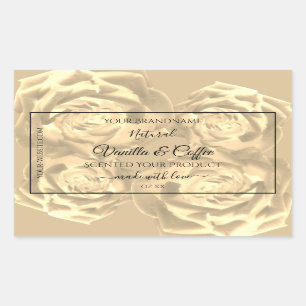 Florence Product Labels beige Rozen Cream Colors