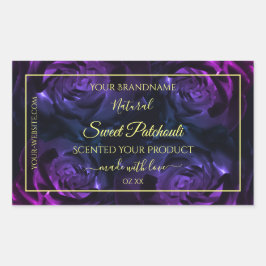 Florence Product Labels Roze Paarse bloeiende Roze