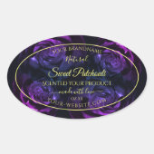 Florence Product Labels Roze Paarse bloeiende Roze (Voorkant)