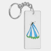 Florence Rectangle (dubbelzijdige Sleutelhanger) Sleutelhanger (Voorkant Links)