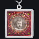 FLORENCE RENAISSANCE FRUITS FOTO TEMPLATE Topaz Zilver Vergulden Ketting<br><div class="desc">Elegant,  klassieker,  levendige Renaissance fijne kunst,  meesterwerk uit de Bottega della Robbia ( Florence - Italië ) in fel rood,  bruin,  geel,  groen,  kleuren.</div>