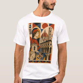 Florence Renaissance - Geometrisch T-Shirt