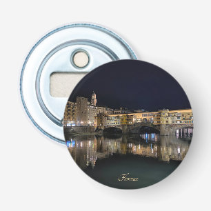 Florence rivieroevers 's nachts, reizen button flesopener