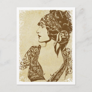 "Florence" ~ Roaring 20's Briefkaart