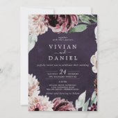 Florence-Romance in één | Plum Wedding Kaart (Voorkant)