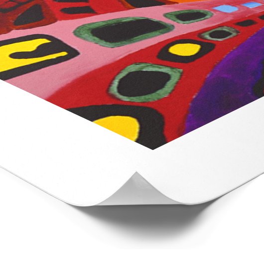 Florence Rooftops Poster (Hoek)