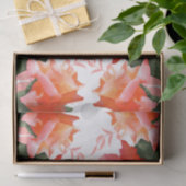 Florence Roos Pink Coral Flower Paper Tissuepapier (Geschenk)