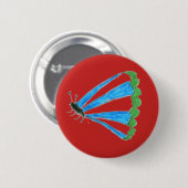 Florence Round Badge Ronde Button 5,7 Cm (Voorkant /achterkant)