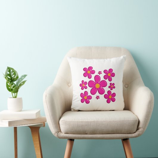 Florence-roze element kussen (Stoel)