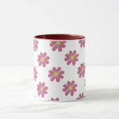 Florence roze geel mok (Midden)