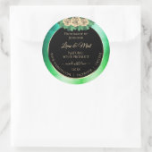 Florence Rozen Blauwgroen Groene Zwarte Etiket van (Tas)