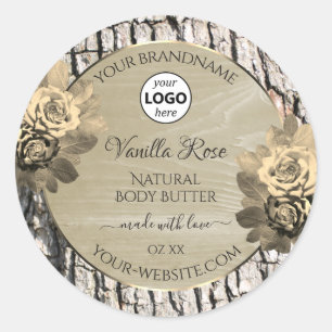 Florence Rozen Boom Bark Grain Labels Logo