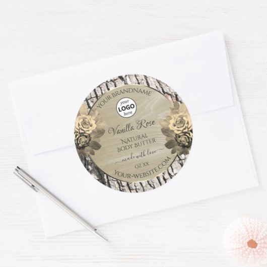 Florence Rozen Boom Bark Grain Labels Logo (Envelop)